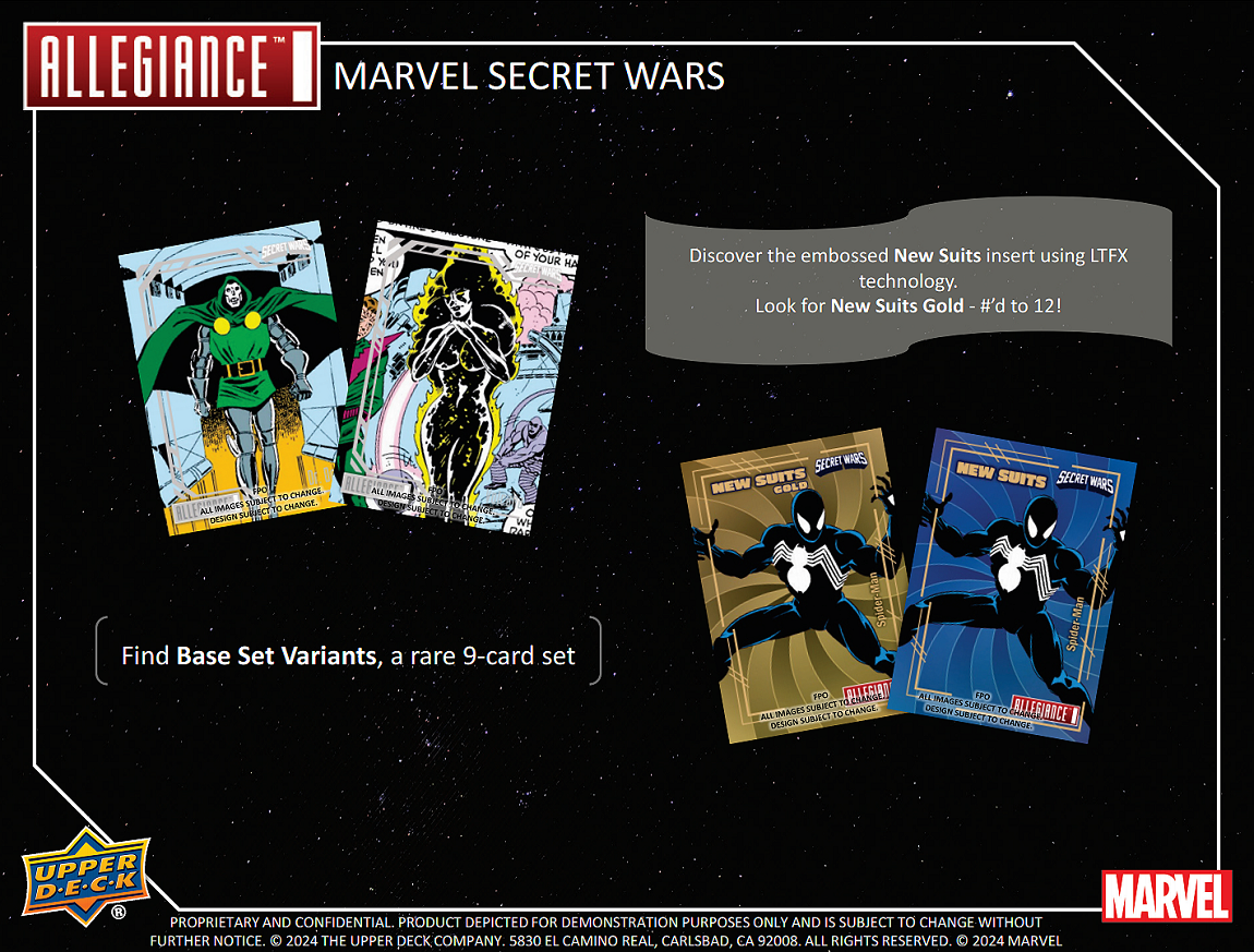 Upper Deck Marvel Allegiance Secret Wars